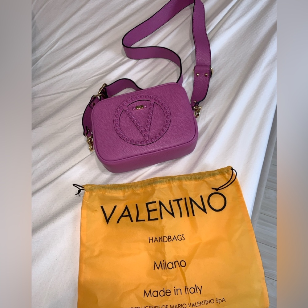 Valentino by Mario Valentino Mia Studded Crossbody Bag - Picture 11 of 16